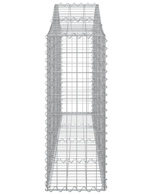 Загрузите изображение в средство просмотра галереи, Coș gabion arcuit 200x30x80/100 cm fier galvanizat Lando - Lando
