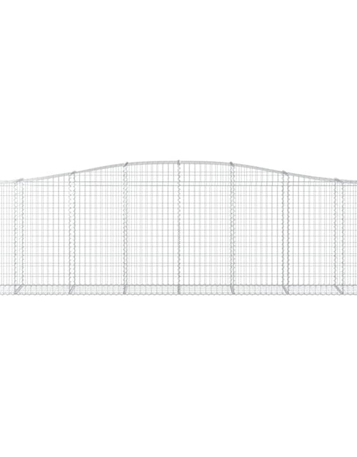 Загрузите изображение в средство просмотра галереи, Coș gabion arcuit 400x50x100/120 cm fier galvanizat Lando - Lando
