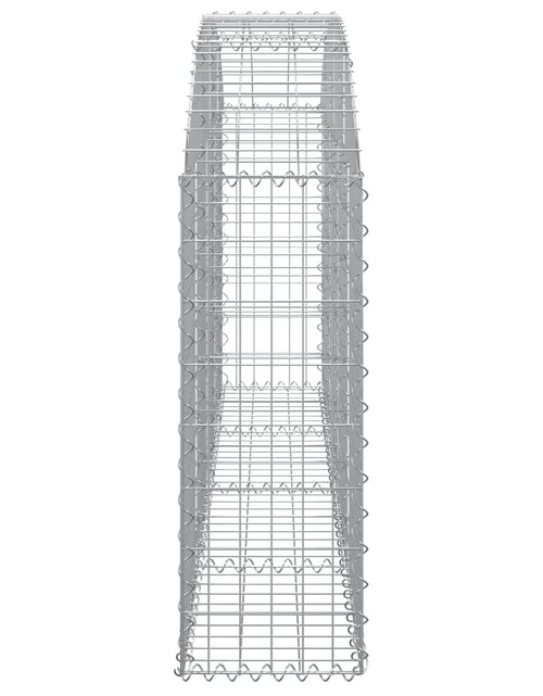 Загрузите изображение в средство просмотра галереи, Coș gabion arcuit 200x30x80/100 cm fier galvanizat Lando - Lando
