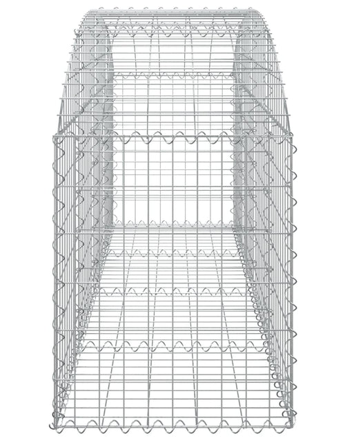 Încărcați imaginea în vizualizatorul Galerie, Coș gabion arcuit 200x50x60/80 cm fier galvanizat Lando - Lando
