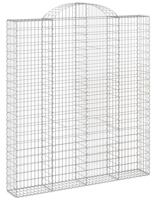 Загрузите изображение в средство просмотра галереи, Coș gabion arcuit, 200x30x220/240, fier galvanizat Lando - Lando
