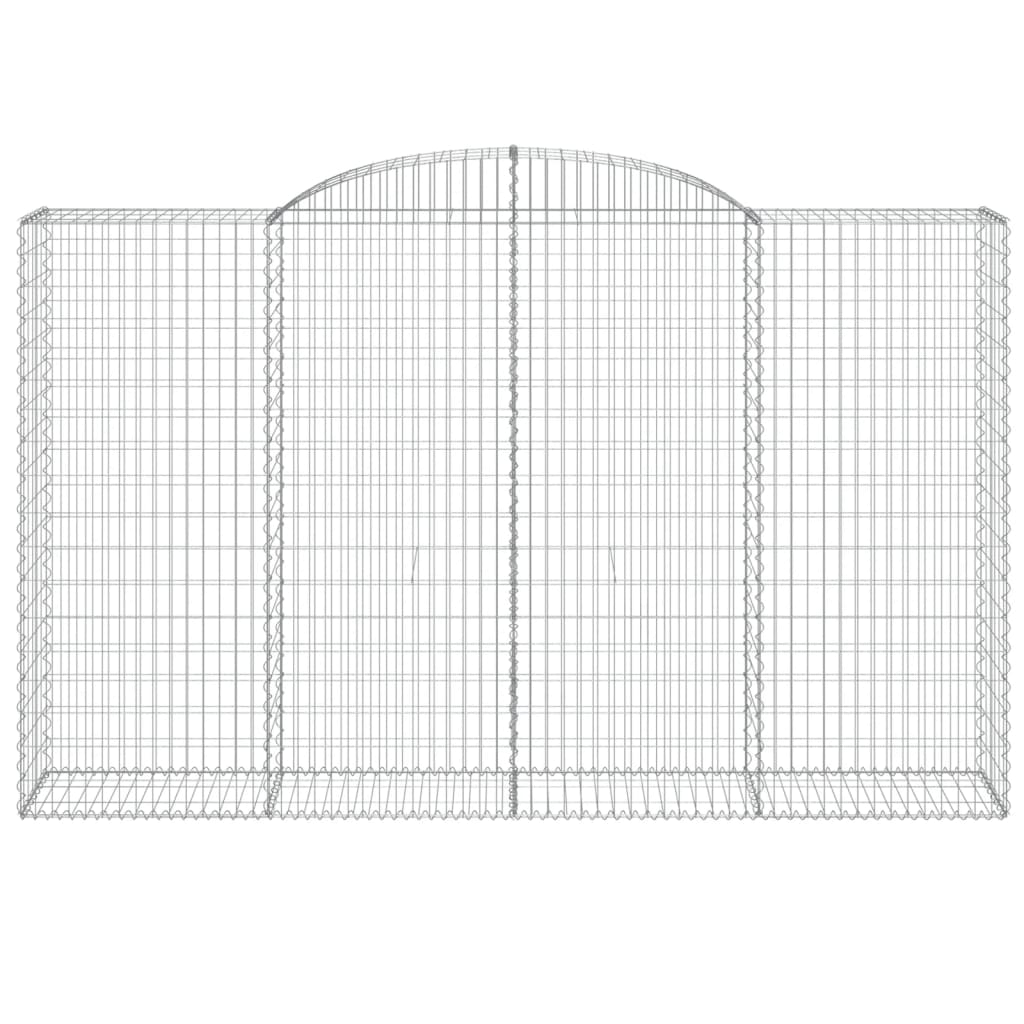 Coș gabion arcuit, 300x50x180/200 cm, fier galvanizat Lando - Lando