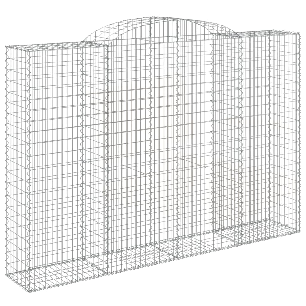 Coș gabion arcuit, 300x50x200/220 cm, fier galvanizat Lando - Lando