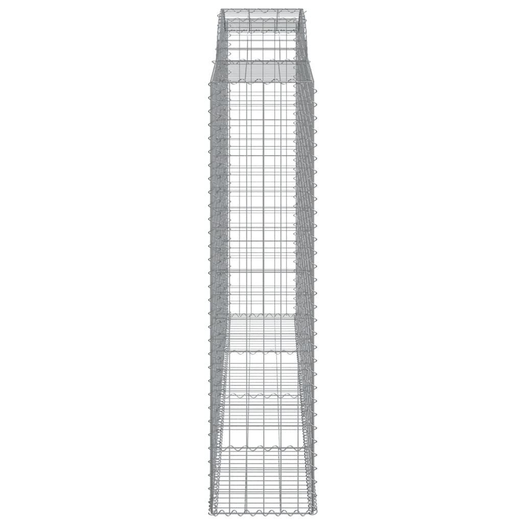 Coș gabion arcuit, 300x50x200/220 cm, fier galvanizat Lando - Lando