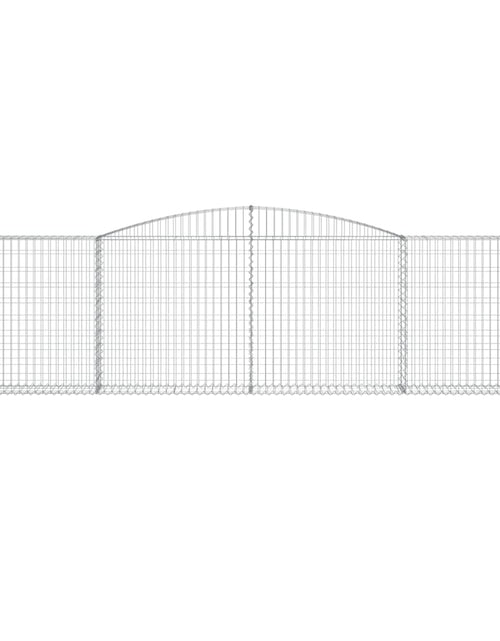 Загрузите изображение в средство просмотра галереи, Coș gabion arcuit 400x30x100/120 cm fier galvanizat Lando - Lando
