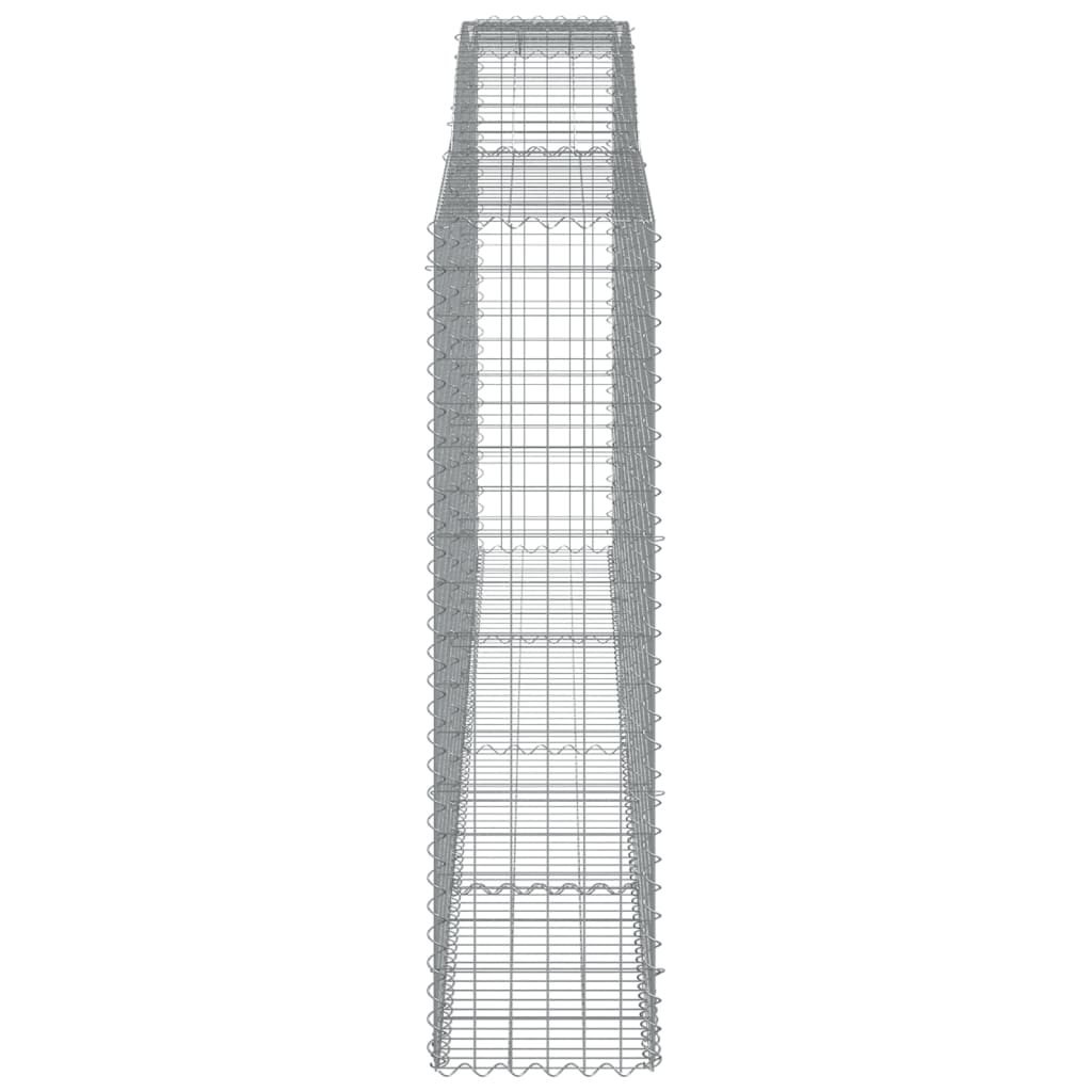 Coș gabion arcuit, 400x50x180/200 cm, fier galvanizat Lando - Lando