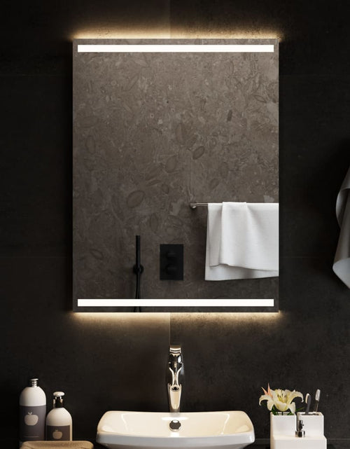 Încărcați imaginea în vizualizatorul Galerie, Oglindă de baie cu LED, 60x80 cm - Lando
