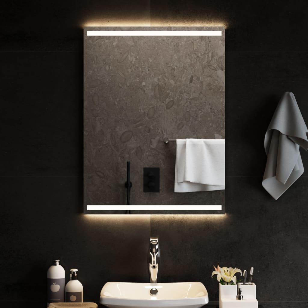 Oglindă de baie cu LED, 60x80 cm - Lando