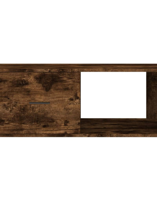 Загрузите изображение в средство просмотра галереи, Măsuță de cafea, stejar fumuriu, 100x50,5x35 cm, lemn compozit Lando - Lando
