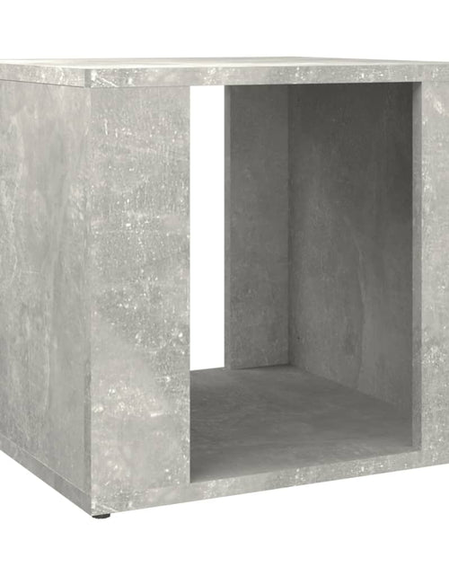 Загрузите изображение в средство просмотра галереи, Noptieră, gri beton, 41x40x36 cm, lemn compozit - Lando
