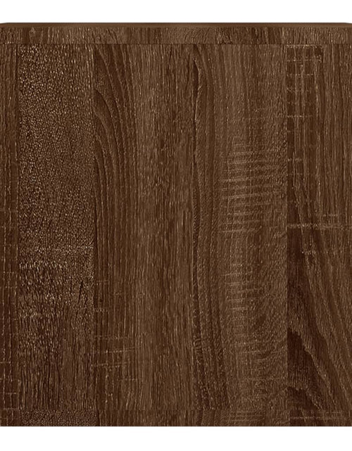 Încărcați imaginea în vizualizatorul Galerie, Noptieră, stejar maro, 41x40x36 cm, lemn compozit - Lando

