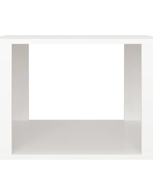 Încărcați imaginea în vizualizatorul Galerie, Noptieră, alb, 57x55x36 cm, lemn compozit - Lando
