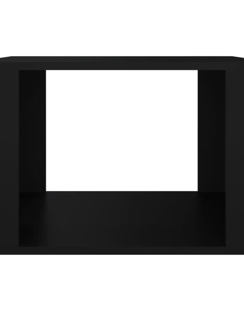 Загрузите изображение в средство просмотра галереи, Noptieră, negru, 57x55x36 cm, lemn compozit - Lando
