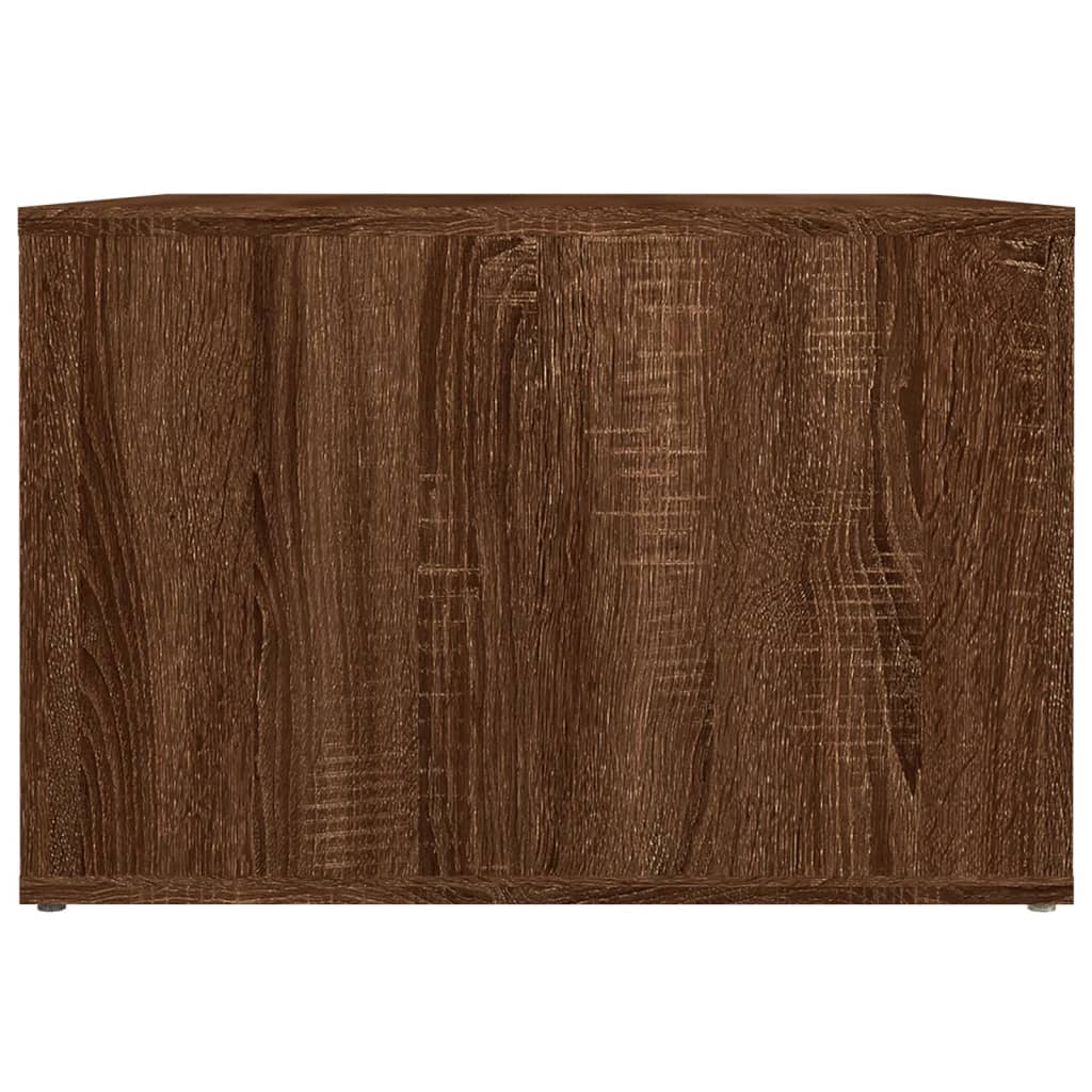 Noptieră, stejar maro, 57x55x36 cm, lemn compozit - Lando