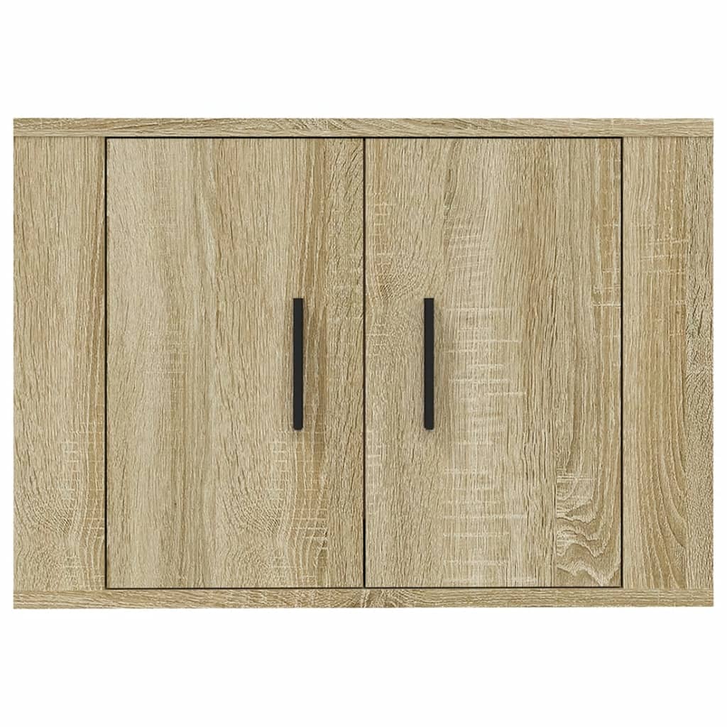 Dulap TV montat pe perete, stejar sonoma, 57x34,5x40 cm Lando - Lando