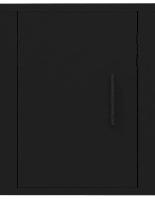 Încărcați imaginea în vizualizatorul Galerie, Dulap TV montat pe perete, negru, 40x34,5x40 cm Lando - Lando
