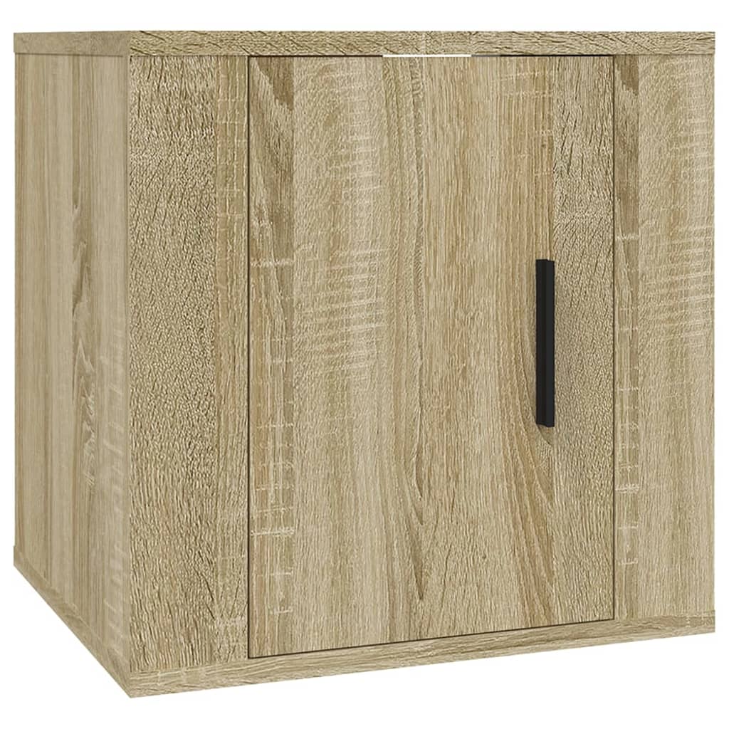 Dulapuri TV montate pe perete 2 buc stejar sonoma 40x34,5x40 cm Lando - Lando