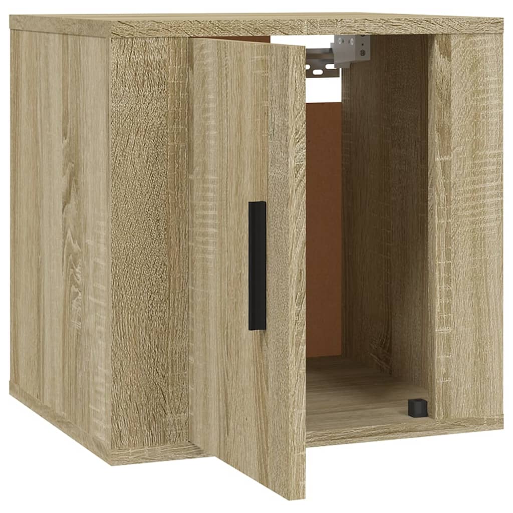 Dulapuri TV montate pe perete 2 buc stejar sonoma 40x34,5x40 cm Lando - Lando