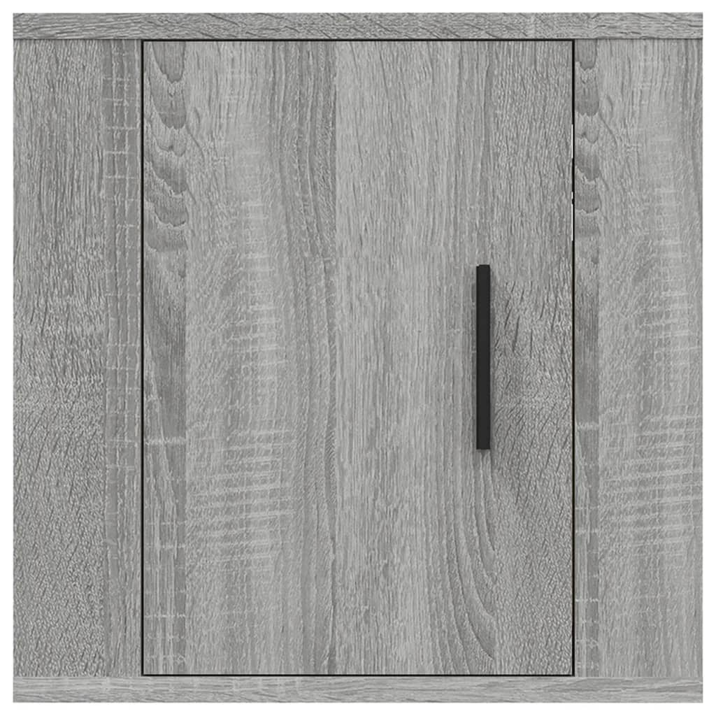 Dulapuri TV montate pe perete 2 buc. gri sonoma 40x34,5x40 cm Lando - Lando