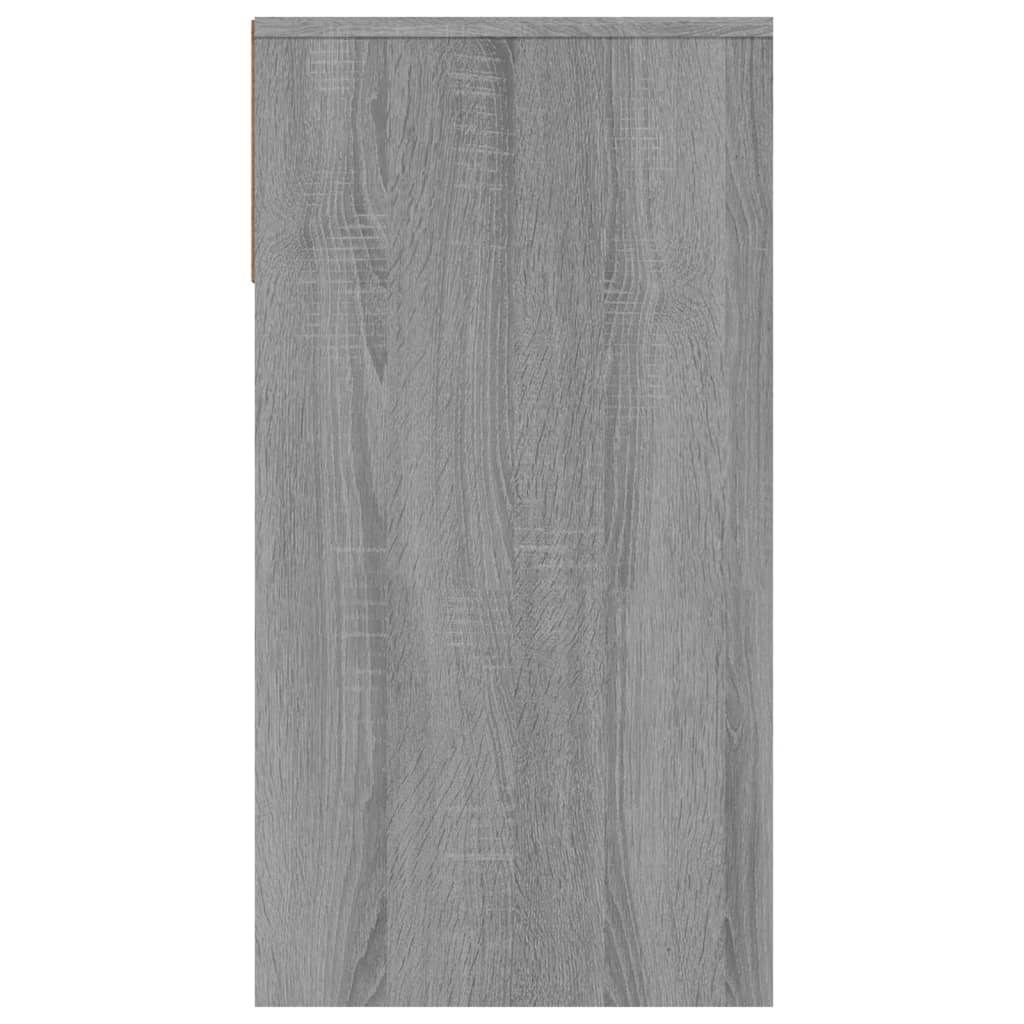 Măsuță consolă, gri sonoma, 100x39x75 cm, lemn prelucrat - Lando