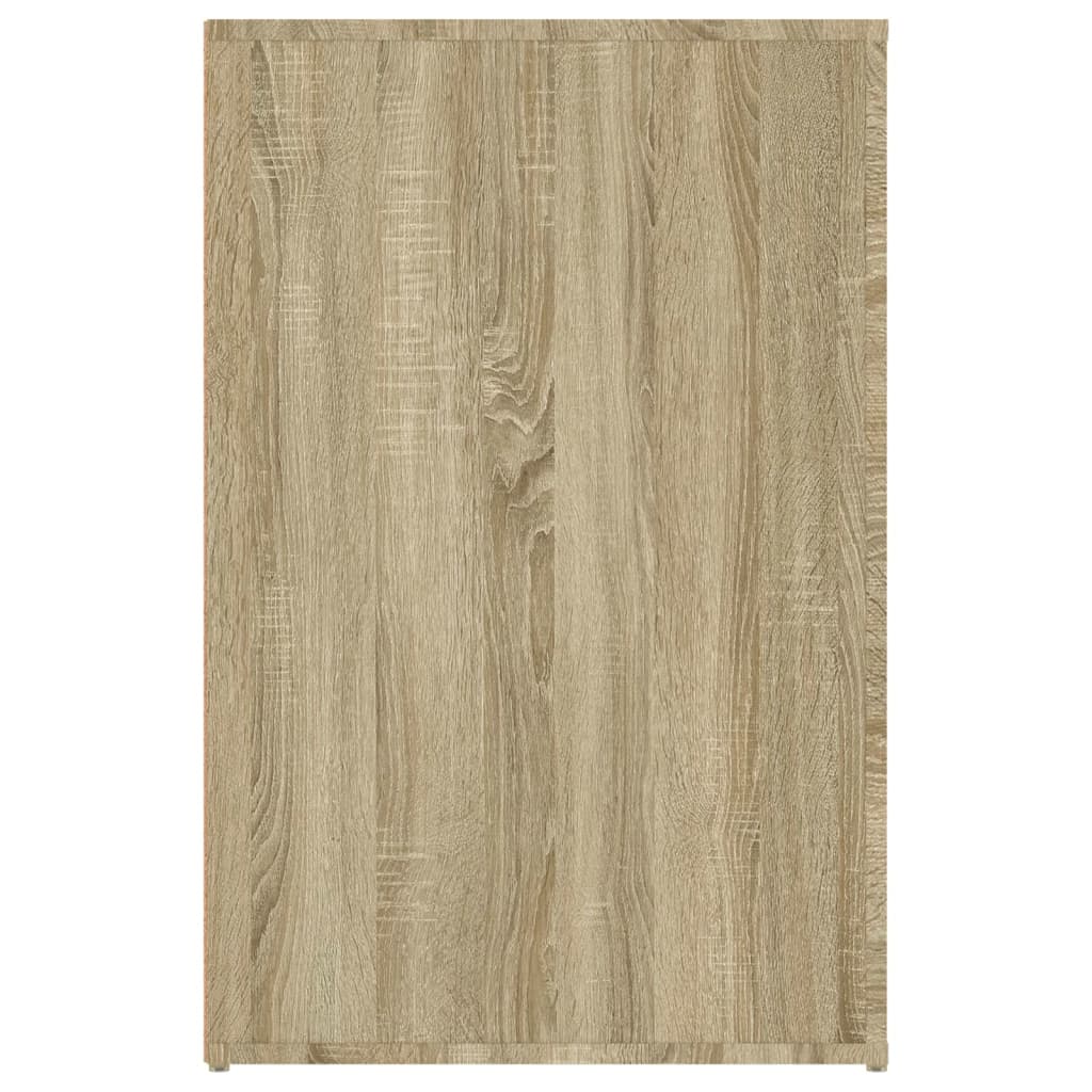 Birou, stejar sonoma, 100x49x75 cm, lemn prelucrat - Lando