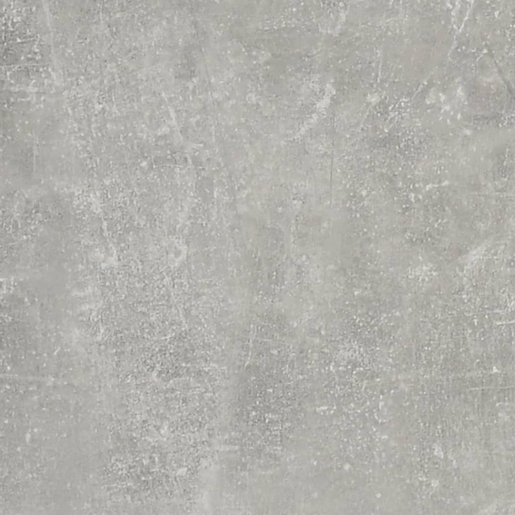 Birou, gri beton, 100x49x75 cm, lemn prelucrat - Lando