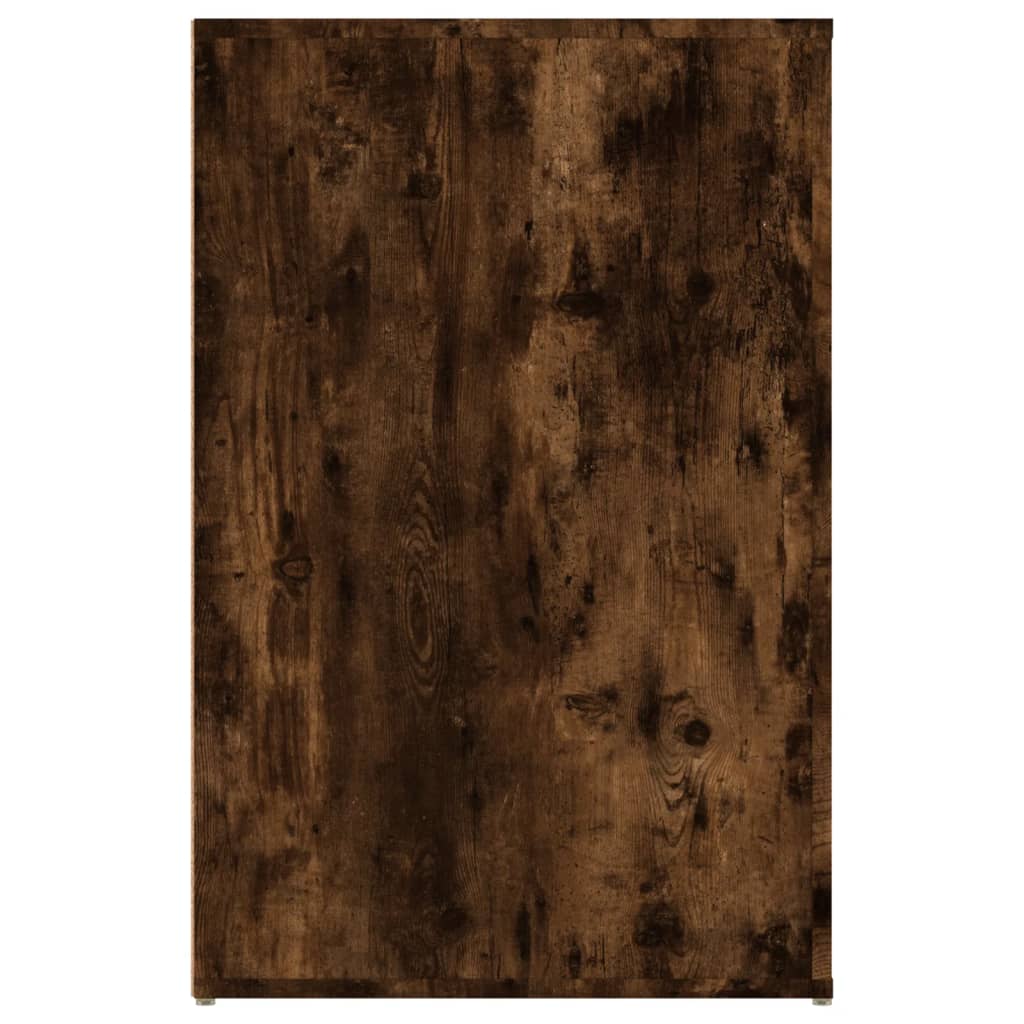 Birou, stejar fumuriu, 100x49x75 cm, lemn prelucrat - Lando