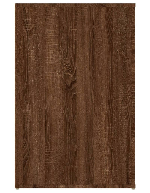 Încărcați imaginea în vizualizatorul Galerie, Birou, stejar maro, 100x49x75 cm, lemn prelucrat - Lando
