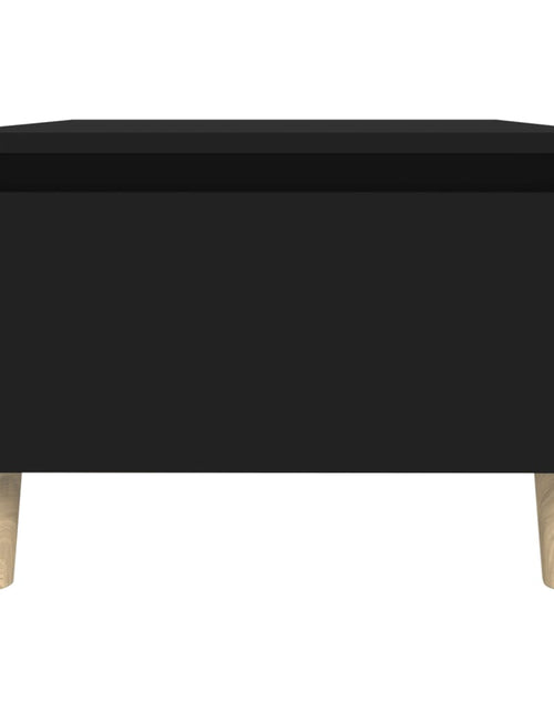 Загрузите изображение в средство просмотра галереи, Masă laterală, negru, 50x46x35 cm, lemn compozit Lando - Lando
