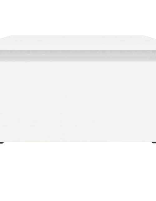 Загрузите изображение в средство просмотра галереи, Masă laterală, alb, 50x46x35 cm, lemn compozit Lando
