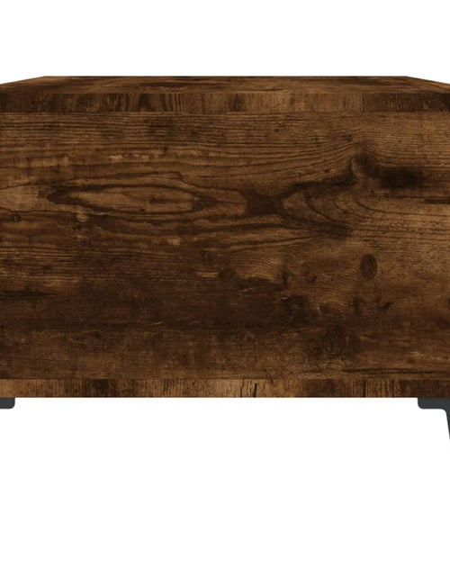 Загрузите изображение в средство просмотра галереи, Masă laterală, stejar fumuriu, 50x46x35 cm, lemn compozit Lando - Lando

