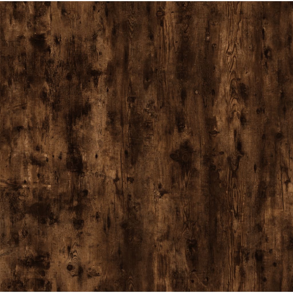 Masă laterală, stejar fumuriu, 50x46x35 cm, lemn compozit Lando - Lando