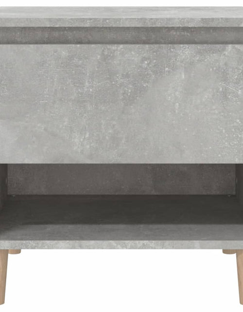 Загрузите изображение в средство просмотра галереи, Noptieră, gri beton, 50x46x50 cm, lemn prelucrat - Lando
