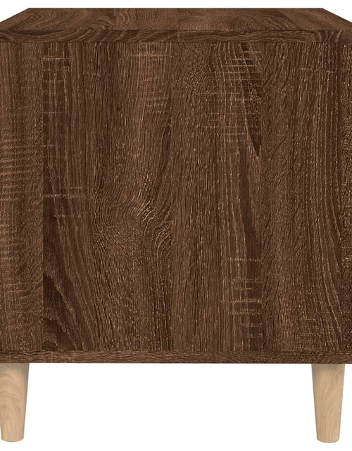 Încărcați imaginea în vizualizatorul Galerie, Noptieră, stejar maro, 50x46x50 cm, lemn prelucrat - Lando
