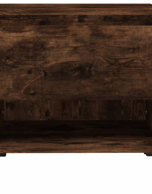 Загрузите изображение в средство просмотра галереи, Masă laterală, stejar fumuriu, 50x46x50 cm, lemn compozit Lando - Lando
