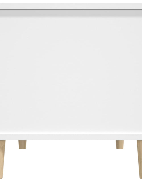 Загрузите изображение в средство просмотра галереи, Măsuță de cafea, alb, 90x44,5x45 cm, lemn compozit Lando - Lando
