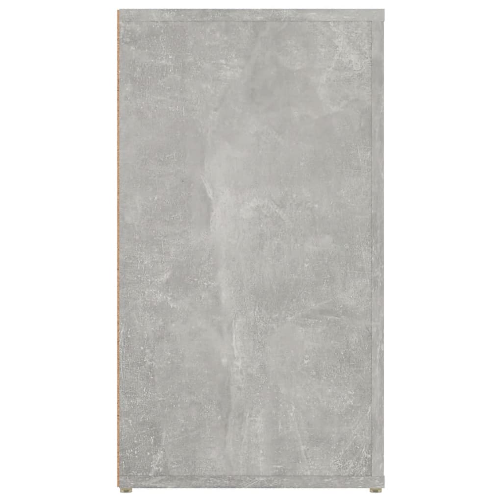 Servantă, gri beton, 100x33x59,5 cm, lemn prelucrat Lando - Lando