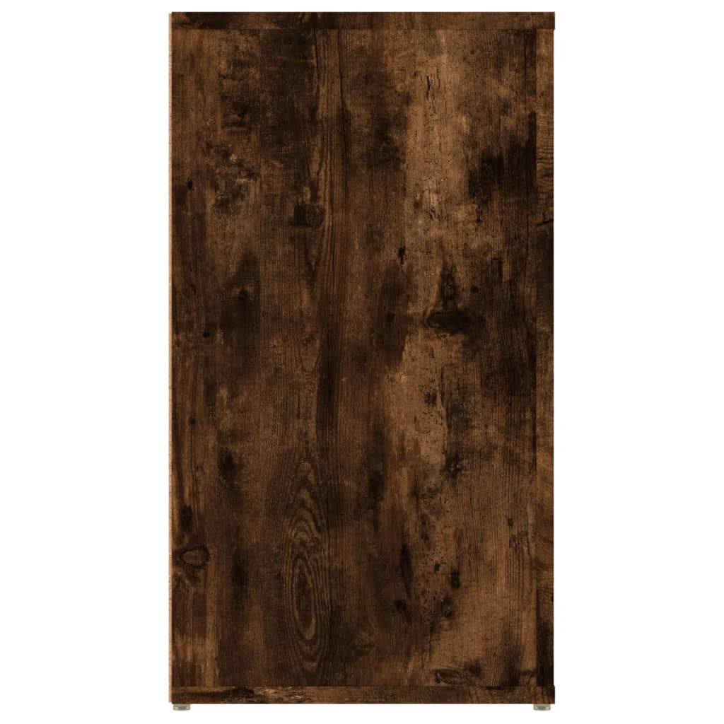 Servantă, stejar fumuriu, 100x33x59,5 cm, lemn compozit Lando - Lando