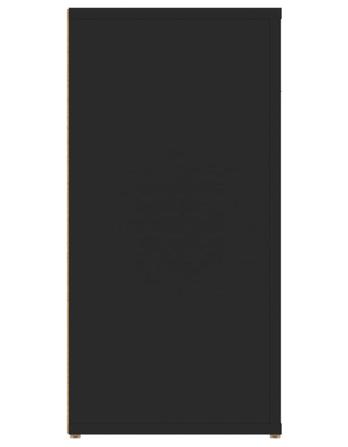 Încărcați imaginea în vizualizatorul Galerie, Servantă, negru, 100x30x59,5 cm, lemn compozit Lando - Lando
