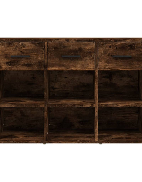 Загрузите изображение в средство просмотра галереи, Servantă, stejar fumuriu, 100x30x59,5 cm, lemn compozit Lando - Lando
