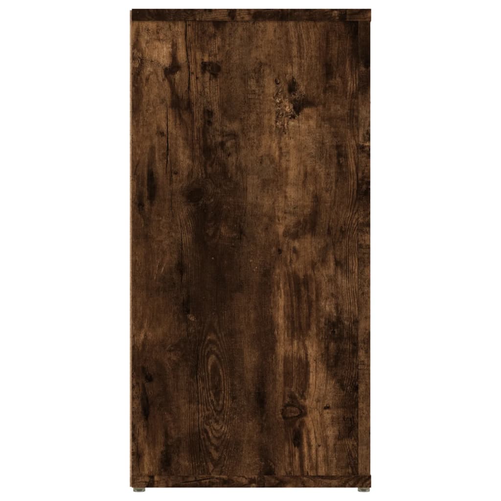Servantă, stejar fumuriu, 100x30x59,5 cm, lemn compozit Lando - Lando