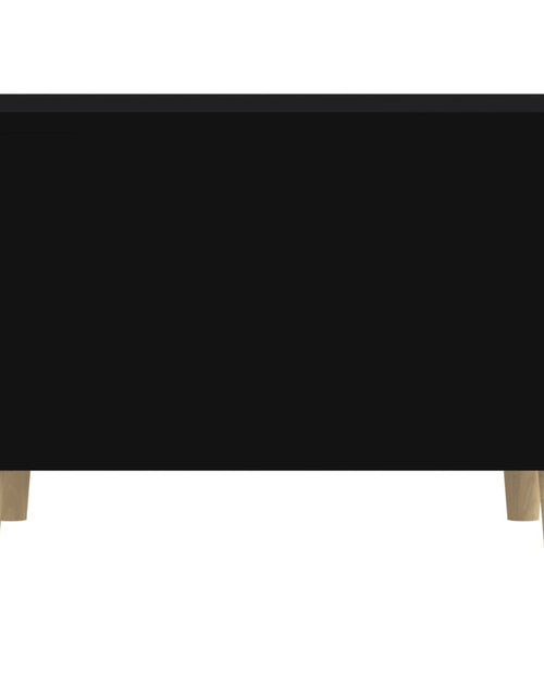 Загрузите изображение в средство просмотра галереи, Măsuță de cafea, negru, 60x50x36,5 cm, lemn compozit Lando - Lando
