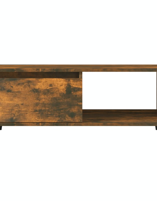 Загрузите изображение в средство просмотра галереи, Măsuță de cafea, stejar fumuriu, 90x50x36,5 cm, lemn prelucrat Lando - Lando
