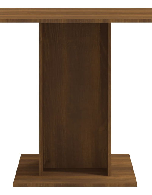 Încărcați imaginea în vizualizatorul Galerie, Masă de bucătărie, stejar maro, 80x80x75 cm, lemn prelucrat - Lando
