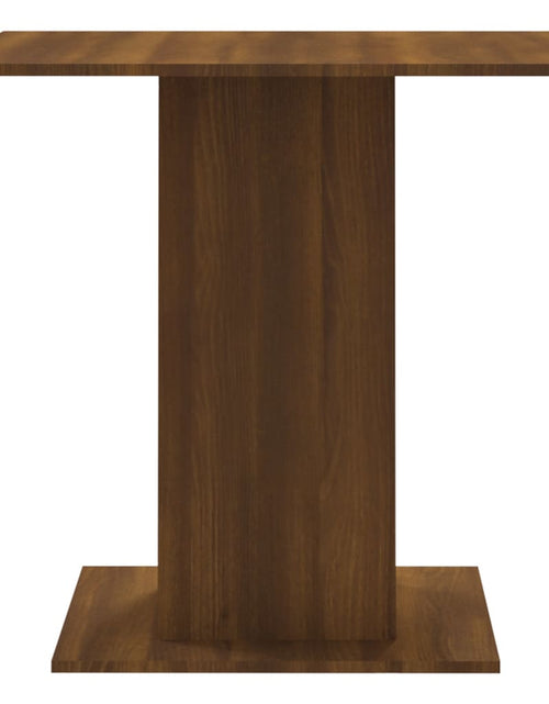 Загрузите изображение в средство просмотра галереи, Masă de bucătărie, stejar maro, 80x80x75 cm, lemn prelucrat - Lando
