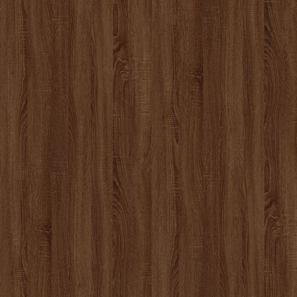 Dulap pentru cuptor, stejar maro, 60x46x81,5 cm, lemn compozit - Lando