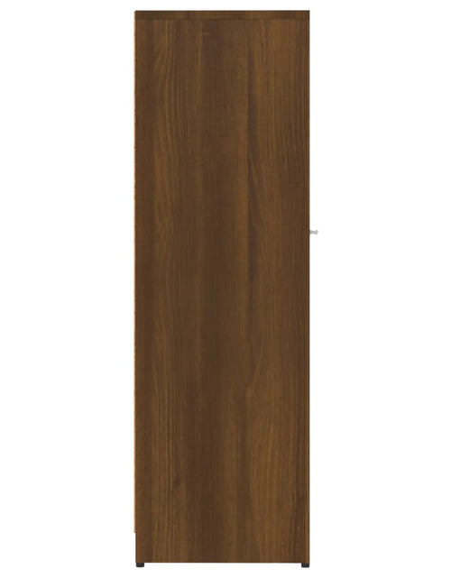 Încărcați imaginea în vizualizatorul Galerie, Dulap de baie, stejar maro, 30x30x95 cm, lemn compozit - Lando
