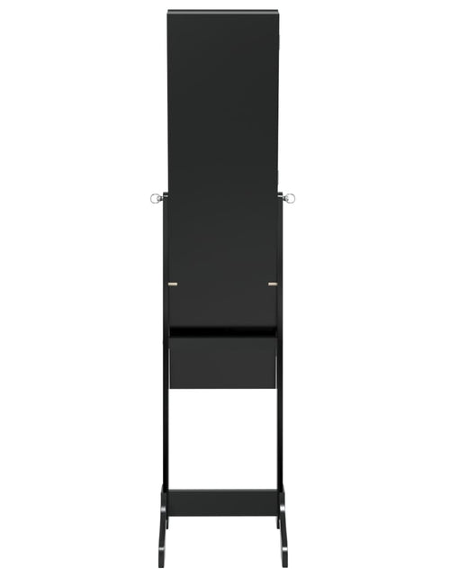 Încărcați imaginea în vizualizatorul Galerie, Oglindă de sine stătătoare, negru, 34x37x146 cm Lando - Lando
