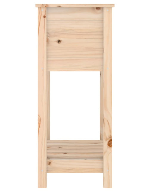 Загрузите изображение в средство просмотра галереи, Jardinieră cu raft, 54x34,5x81 cm, lemn masiv de pin - Lando
