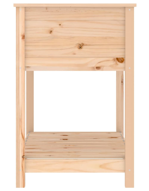 Загрузите изображение в средство просмотра галереи, Jardinieră cu raft, 82,5x54x81 cm, lemn masiv de pin - Lando
